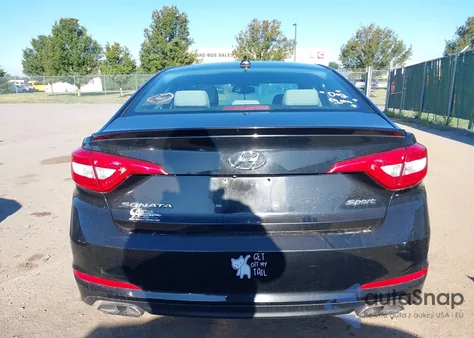 2015 Hyundai Sonata Sport из США, поврежденный, VIN 5NPE34AF4FH032128
